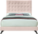 Elly Velvet Bed - Furniture Depot