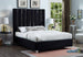 Enzo Velvet Bed - Furniture Depot