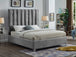 Enzo Velvet Bed - Furniture Depot