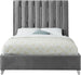 Enzo Velvet Bed - Furniture Depot