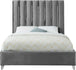 Enzo Velvet Bed - Furniture Depot