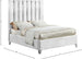 Enzo Velvet Bed - Furniture Depot