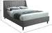 Eva Velvet Bed - Furniture Depot