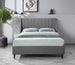 Eva Velvet Bed - Furniture Depot