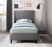 Eva Velvet Bed - Furniture Depot