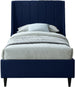 Eva Velvet Bed - Furniture Depot