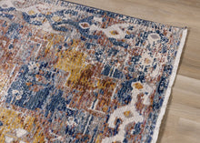 Load image into Gallery viewer, Evora Grey Blue Detailed Traditional Rug - Furniture Depot
