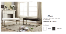 Load image into Gallery viewer, FILIA BENCH - Furniture Depot