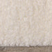 Fergus White Shag Rug - Furniture Depot