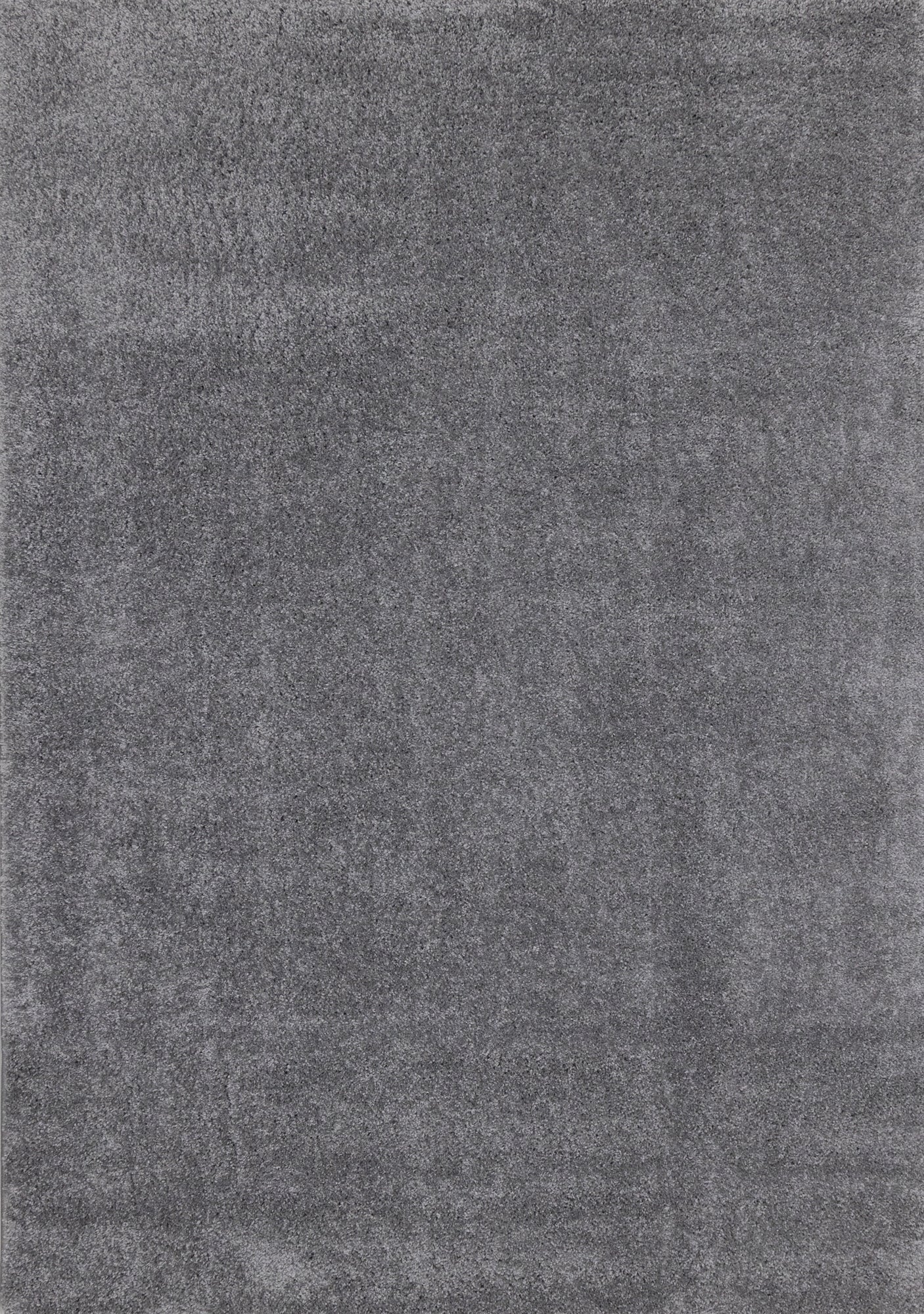 Fergus Solid Grey Bulky Shag Rug - Furniture Depot