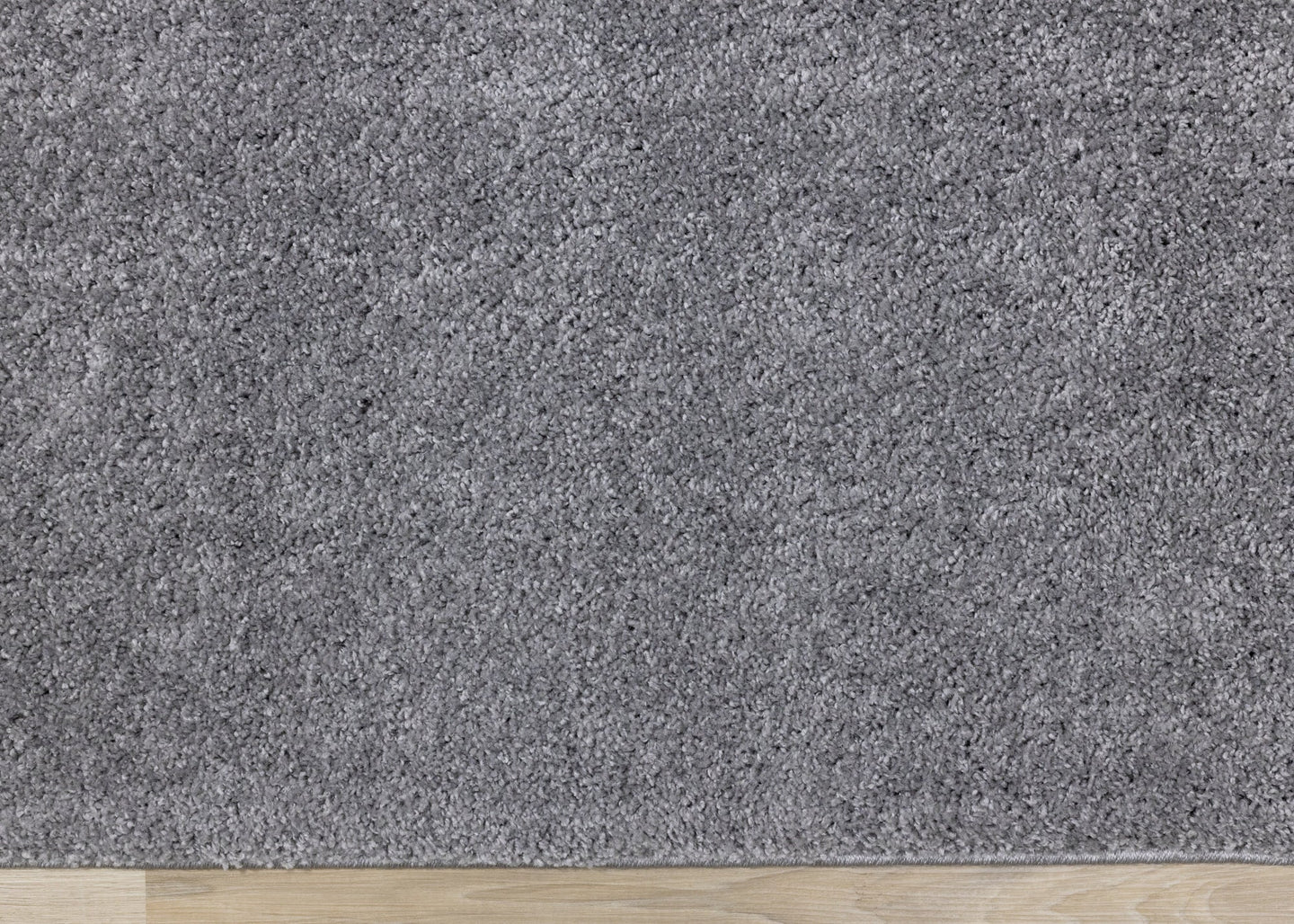 Fergus Solid Grey Bulky Shag Rug - Furniture Depot