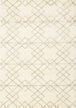 Fergus White Beige Patterned Rug - Furniture Depot