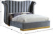 Flora Velvet Bed (3 Boxes) - Furniture Depot