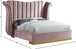 Flora Velvet Bed (3 Boxes) - Furniture Depot
