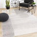 Focus Grey Soft Transition Rectangle Rug - Furniture Depot