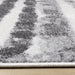 Focus Grey Marker Stripes Rug - Furniture Depot