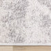 Focus White Grey Botanical Rug - Furniture Depot