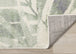 Focus Cream Green Palm Branch Rug - Furniture Depot