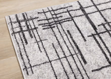 Load image into Gallery viewer, Focus Grey Grid Disperse Rug - Furniture Depot