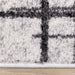 Focus Grey Grid Disperse Rug - Furniture Depot