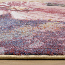 Load image into Gallery viewer, Folio Pink Yellow Blue Poppy Rug - Furniture Depot