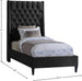 Fritz Velvet Bed - Furniture Depot