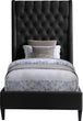 Fritz Velvet Bed - Furniture Depot