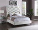 Fritz Velvet Bed - Furniture Depot