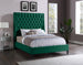 Fritz Velvet Bed - Furniture Depot