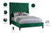 Fritz Velvet Bed - Furniture Depot