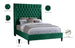 Fritz Velvet Bed - Furniture Depot