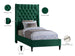 Fritz Velvet Bed - Furniture Depot