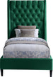 Fritz Velvet Bed - Furniture Depot