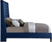 Fritz Velvet Bed - Furniture Depot