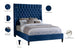 Fritz Velvet Bed - Furniture Depot