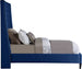 Fritz Velvet Bed - Furniture Depot