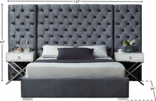 Load image into Gallery viewer, Grande Velvet Bed (3 Boxes) - Furniture Depot