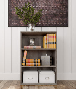 Arlenbry 36" Bookcase - Gray - Furniture Depot (6741995782317)