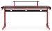 Lynxtyn Home Office Desk - Red/Black - Furniture Depot (7886856323320)