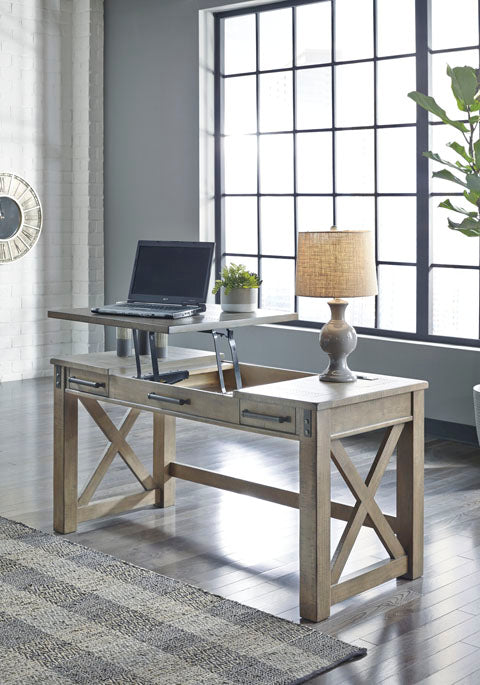 Aldwin Home Office Lift Top Desk - Furniture Depot