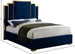 Hugo Velvet Bed - Furniture Depot