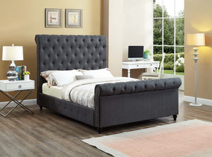 5750 Upholstered Sleigh Bed - Furniture Depot