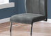 I 1068 Dining Chair - 2pcs / 39"H / Dark Grey Velvet / Chrome - Furniture Depot (7881063989496)