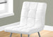 I 1071 Dining Chair - 2pcs / 32"H / White Leather-Look / Chrome - Furniture Depot (7881064251640)