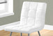 I 1071 Dining Chair - 2pcs / 32"H / White Leather-Look / Chrome - Furniture Depot (7881064251640)
