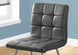 I 1072 Dining Chair - 2pcs / 32"H / Grey Leather-Look / Chrome - Furniture Depot (7881064317176)