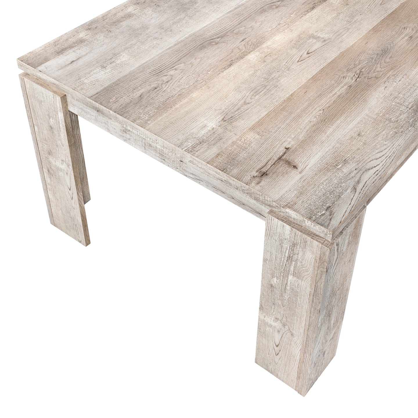 I 1088 Dining Table - 36"X 60" / Taupe Reclaimed Wood-Look - Furniture Depot (7881065103608)