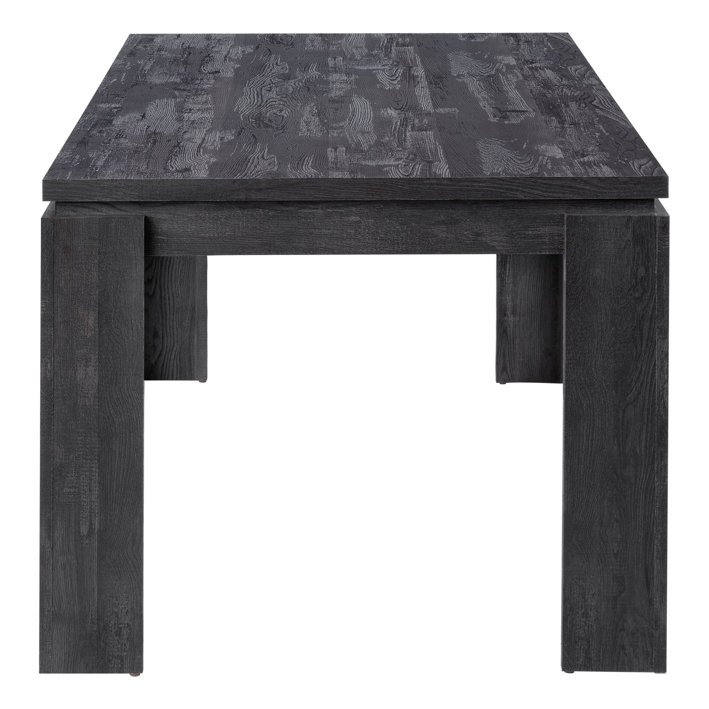 I 1089 Dining Table - 36"X 60" / Black Reclaimed Wood-Look - Furniture Depot (7881065267448)