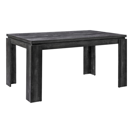 I 1089 Dining Table - 36"X 60" / Black Reclaimed Wood-Look - Furniture Depot (7881065267448)