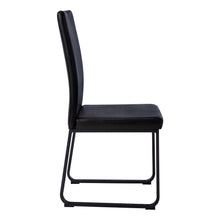 Load image into Gallery viewer, I 1106 Dining Chair - 2pcs / 38&quot;H / Black Leather-Look / Black - Furniture Depot (7881066021112)